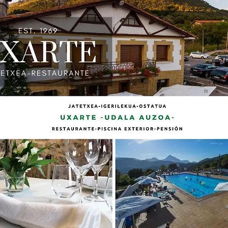 Pensjonat Uxarte -alojamiento, Restaurante Y Piscinas Arrasate/Mondragon